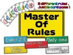 Boîte du jeu : Master of Rules