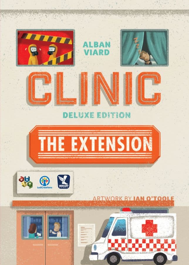 Boîte du jeu : Clinic (Deluxe Edition) - Extension "L'Extension"