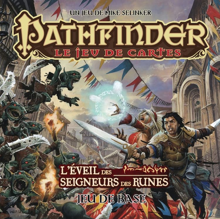 Boîte du jeu : Pathfinder Jeu de cartes : L'Eveil des Seigneurs des runes - Jeu de base