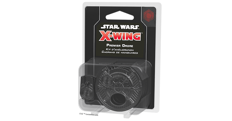 Boîte du jeu : Star Wars : X-Wing 2.0 - Kit d’amélioration Cadrans de manoeuvres Premier Ordre