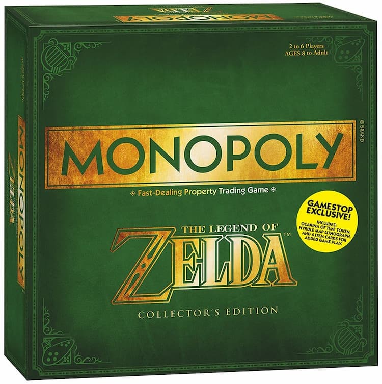 Boîte du jeu : Monopoly The legend of Zelda - édition collector