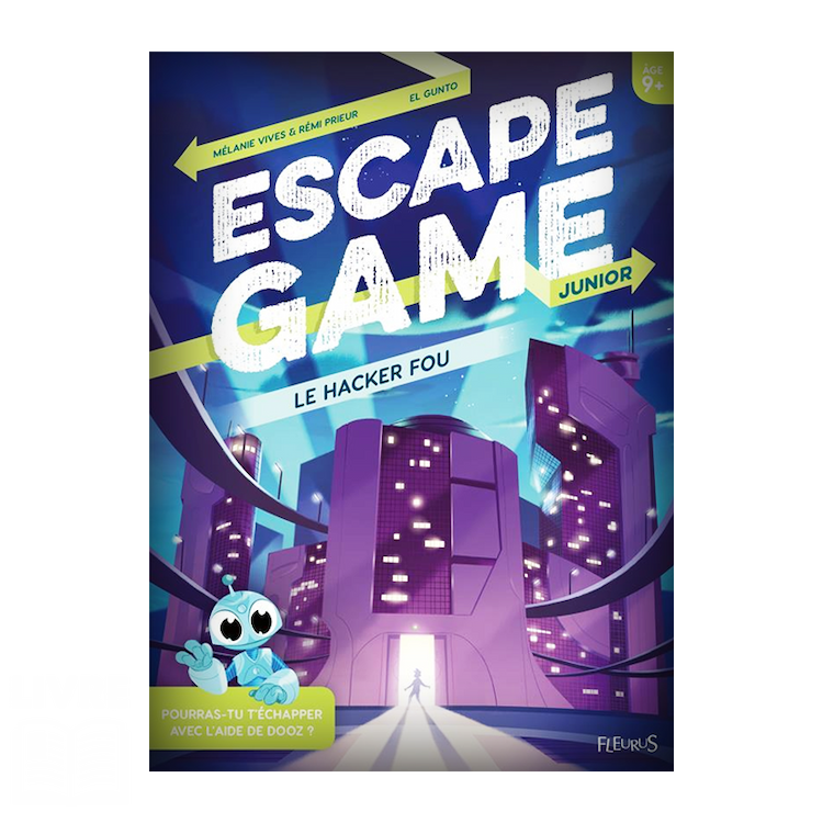 Boîte du jeu : Escape Kids 1 - Le Hacker Fou