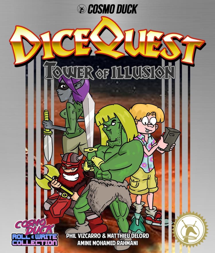 Boîte du jeu : Dice Quest - Tower of Illusion