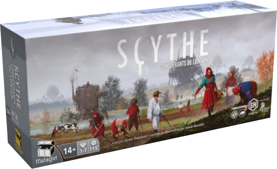 Boîte du jeu : Scythe : Conquérants du Lointain