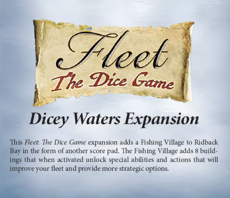 Boîte du jeu : Fleet : The Dice Game - Dicey Waters expansion