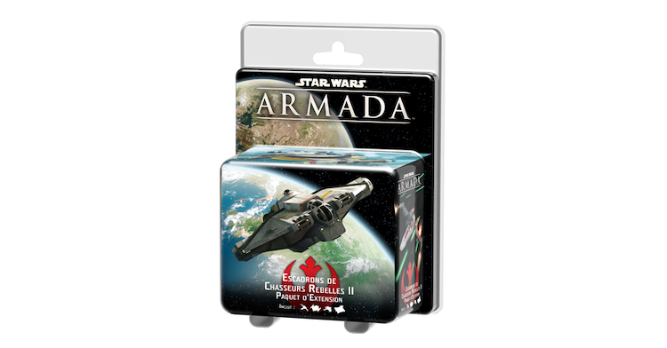 Boîte du jeu : Star Wars: Armada : Escadrons de Chasseurs Rebelles II