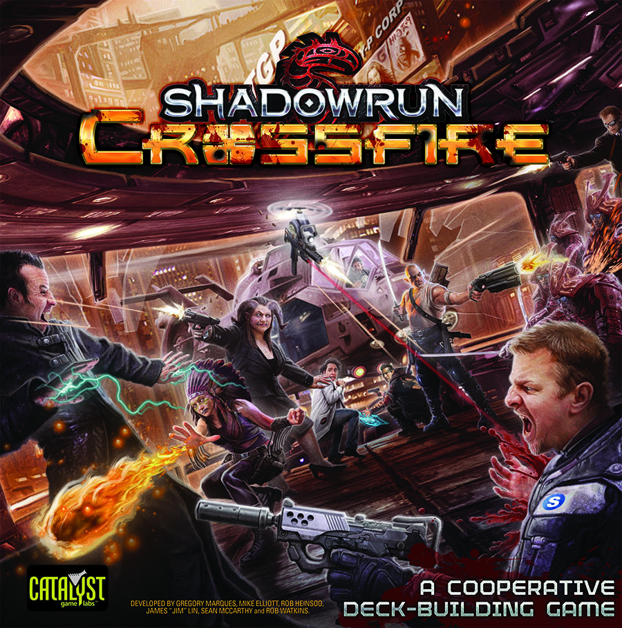 Boîte du jeu : Shadowrun : crossfire