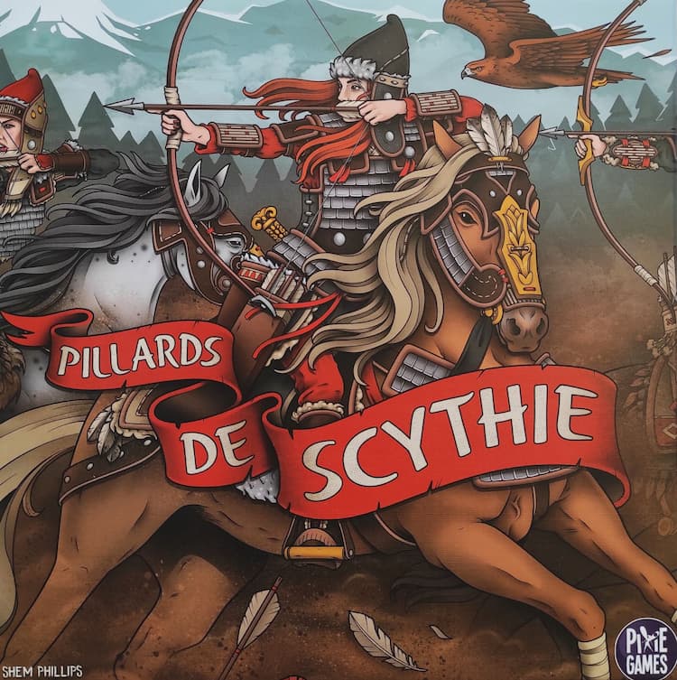 Boîte du jeu : Pillards de Scythie
