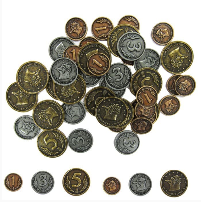 Boîte du jeu : Pièces en Métal