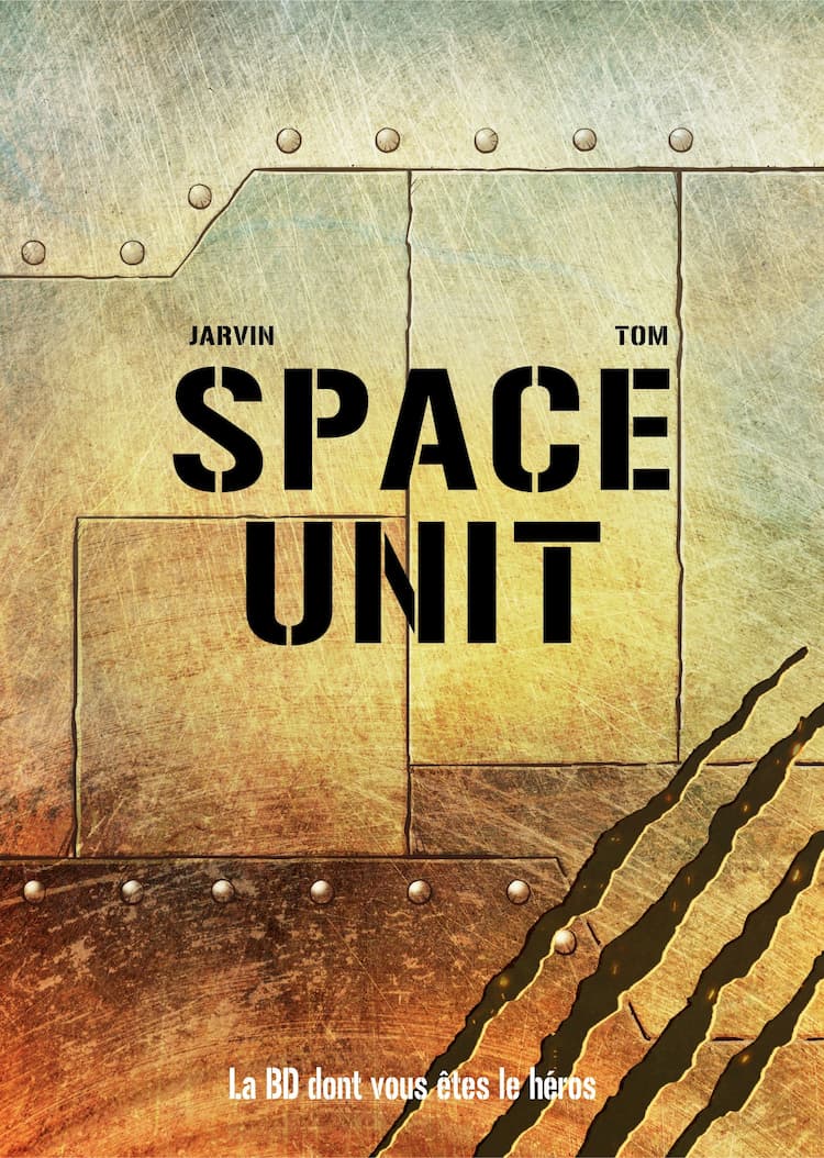 Boîte du jeu : Space Unit - La BD dont vous êtes le héros©