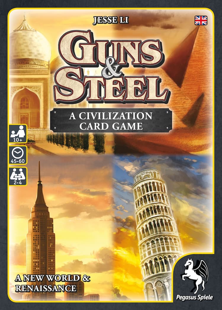 Boîte du jeu : Guns & Steel : A Civilization card game