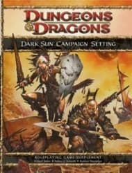 Boîte du jeu : Dark Sun Campaign Setting