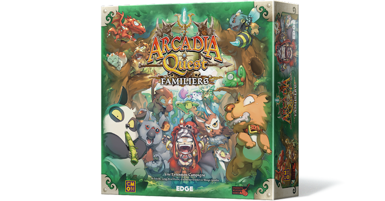 Boîte du jeu : Arcadia Quest: Familliers