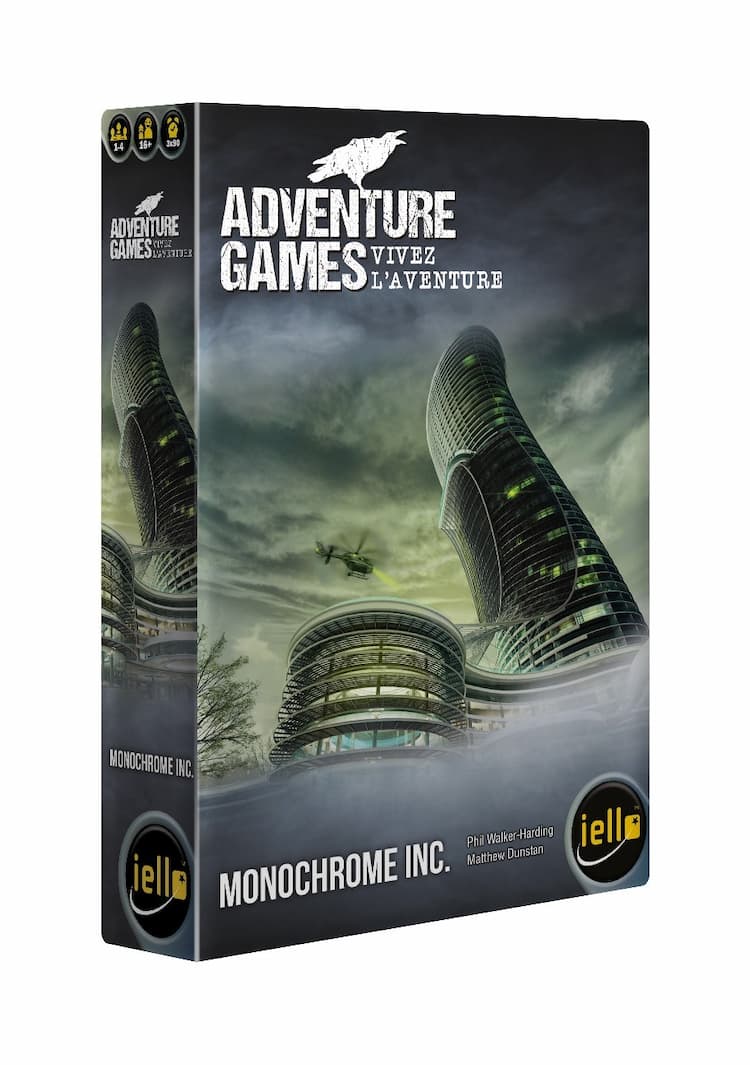 Boîte du jeu : Adventure Games - Monochrome