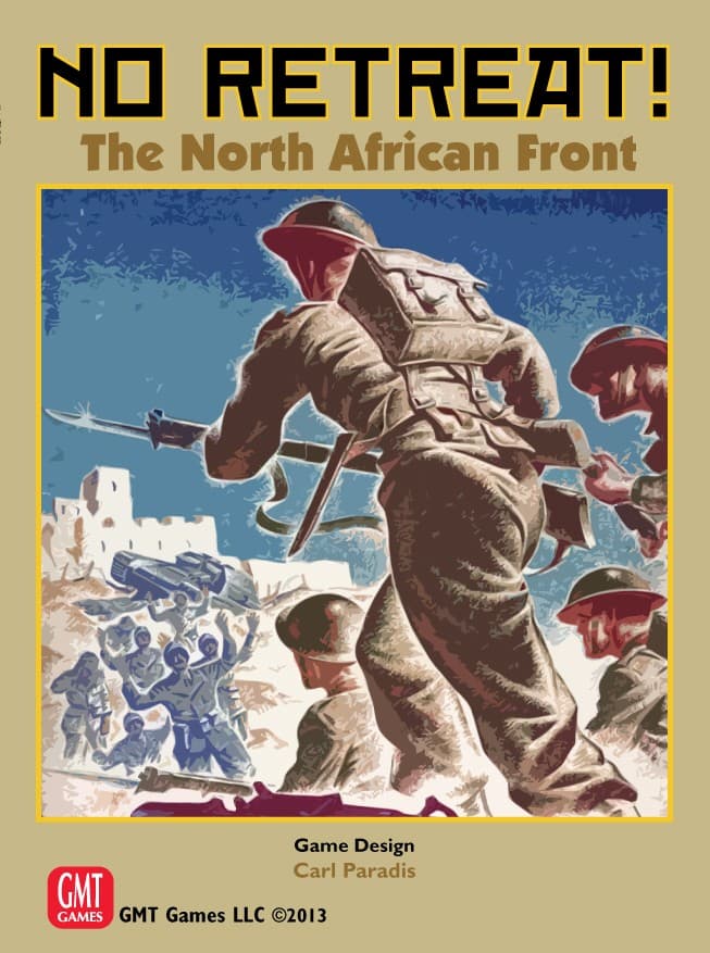 Boîte du jeu : NO RETREAT! The North African Front