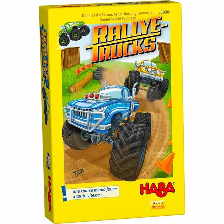 Boîte du jeu : Rallye Trucks