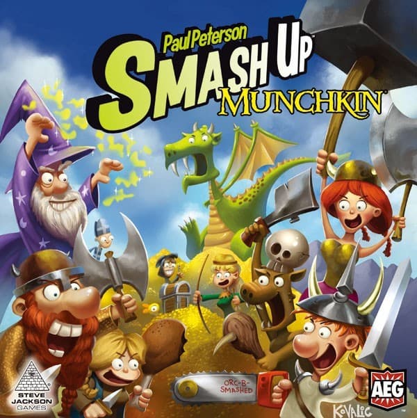 Boîte du jeu : Smash Up: Munchkin