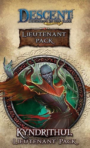 Boîte du jeu : Descent: Voyages dans les Ténèbres (Seconde edition) – Lieutenant Kyndrithul