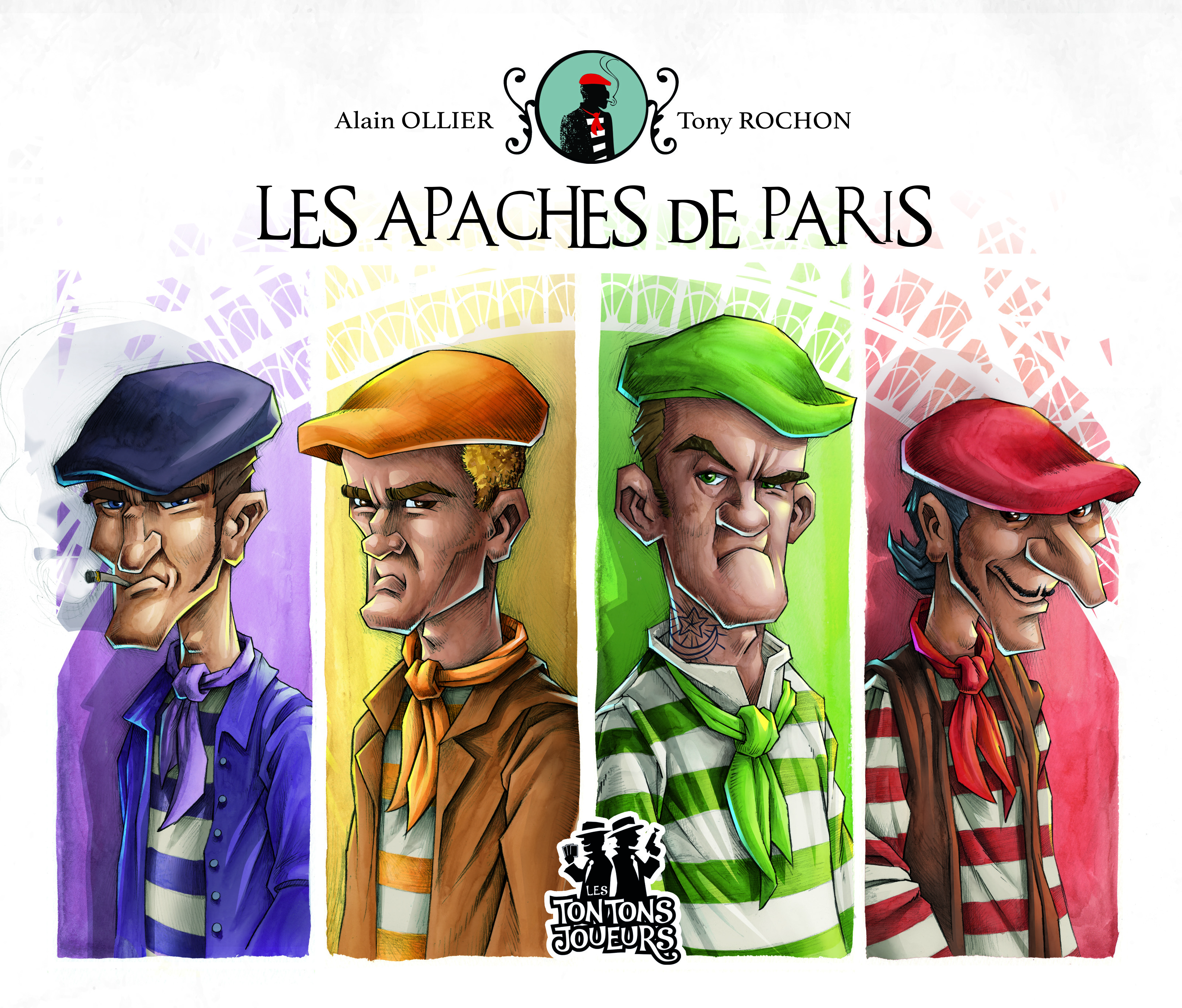 Boîte du jeu : Les Apaches de Paris