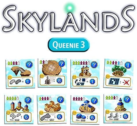Boîte du jeu : Skylands - Extension "Queenie n° 3 - Points de Victoire"