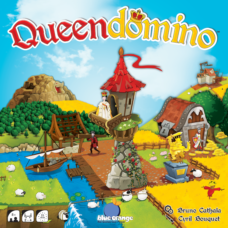 Boîte du jeu : Queendomino Version Géante