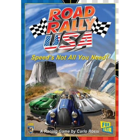 Boîte du jeu : Road Rally USA