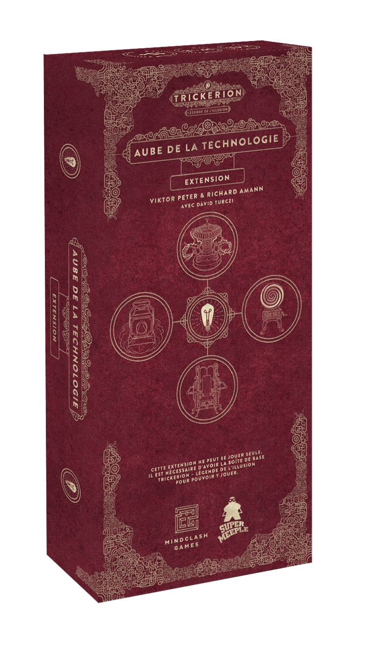 Boîte du jeu : Trickerion : L'aube de la Technologie - VF