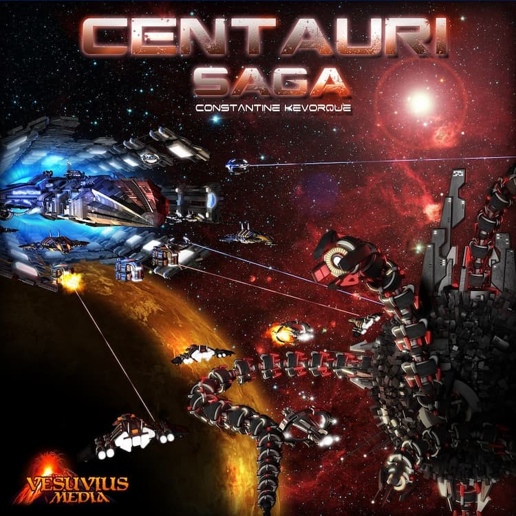 Boîte du jeu : Centauri Saga