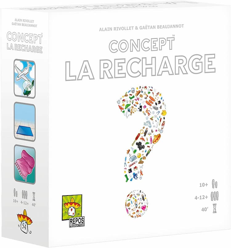 Boîte du jeu : Concept - Extension "La Recharge"