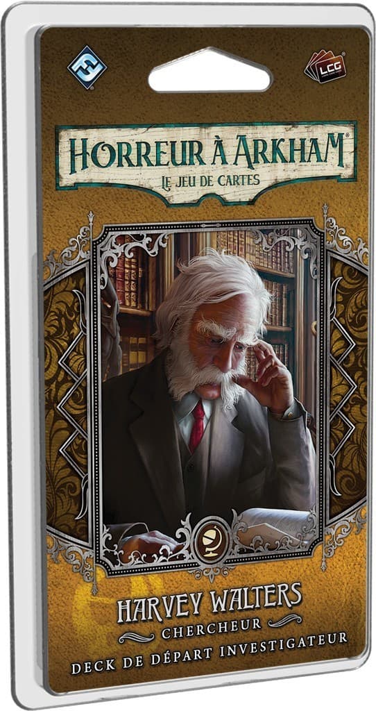 Boîte du jeu : Horreur à Arkham : Le Jeu de Cartes - Deck Investigateur - Harvey Walters