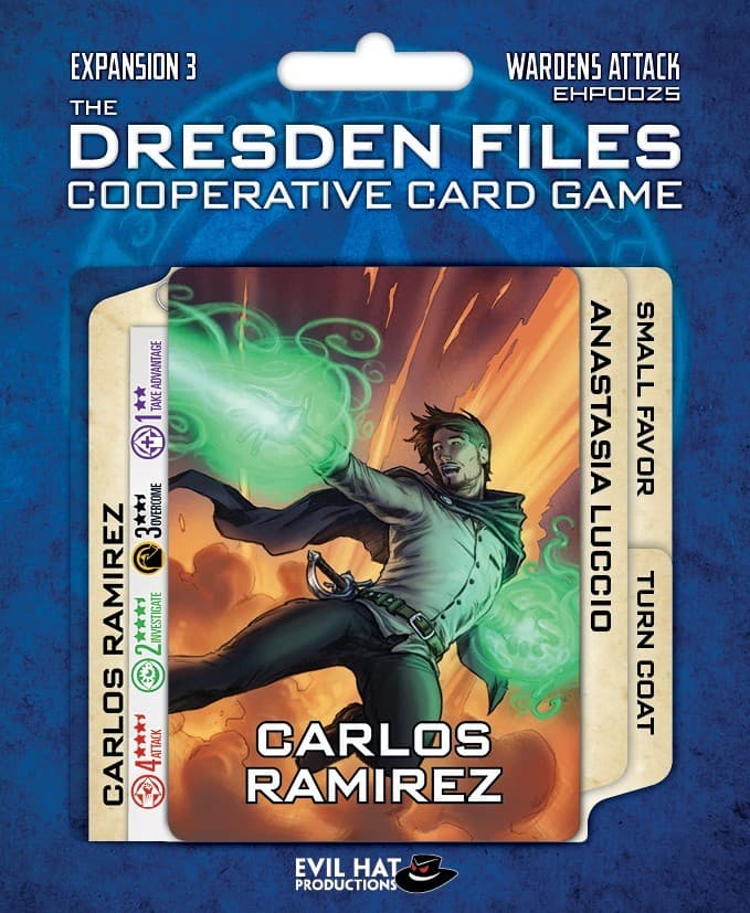 Boîte du jeu : The Dresden Files Cooperative Card Game - Wardens Attack
