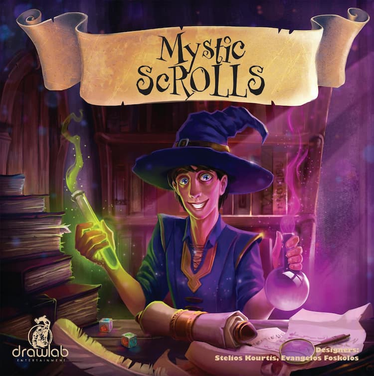 Boîte du jeu : Mystic ScROLLS