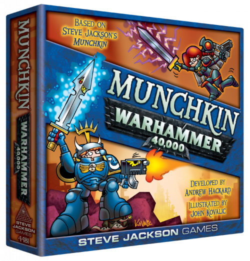 Boîte du jeu : Munchkin Warhammer 40,000