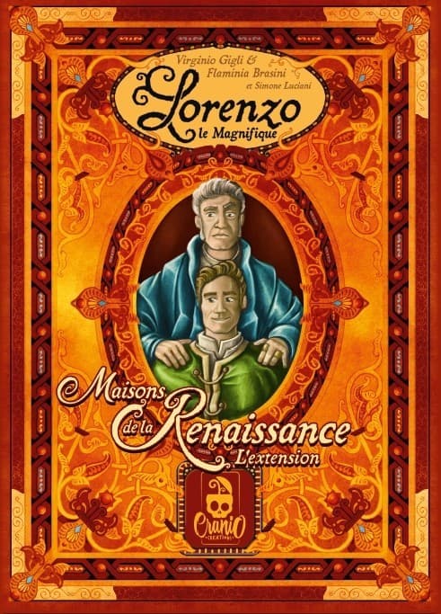 Boîte du jeu : Lorenzo Le Magnifique - Maisons de la Renaissance