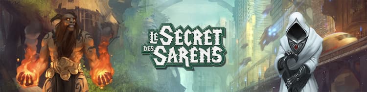 Boîte du jeu : Le Secret des Sarens
