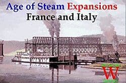 Boîte du jeu : Age of Steam : Expansions France & Italy