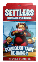 boîte du jeu : Settlers - Naissance d'un Empire - Extension "Pourquoi tant de Haine ?"