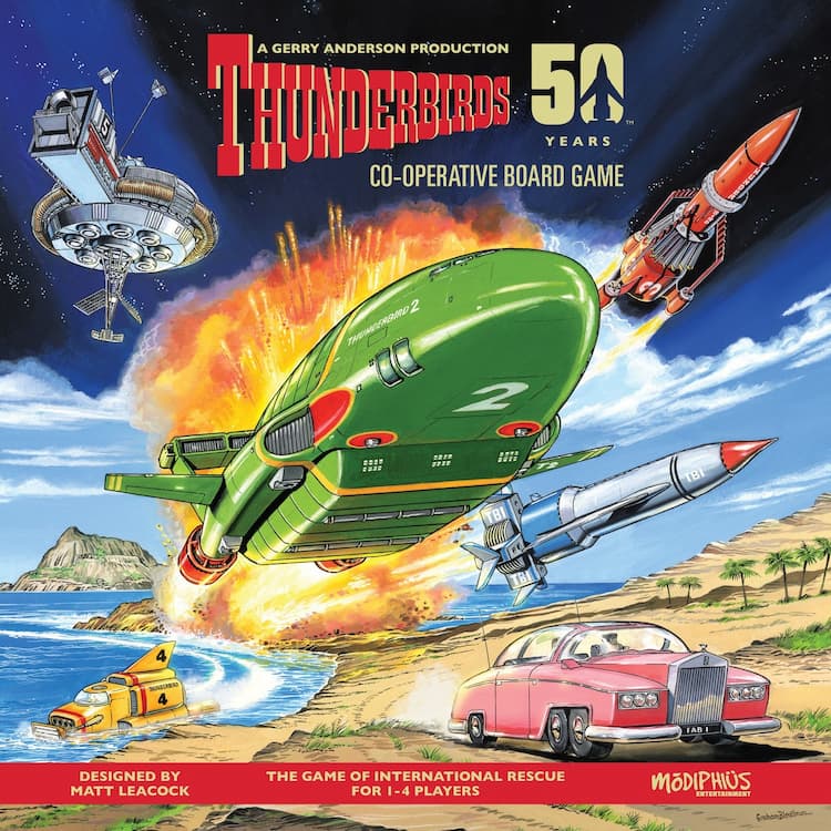 Boîte du jeu : Thunderbirds - le jeu coopératif