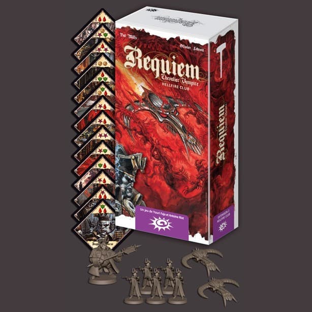 Boîte du jeu : Requiem Chevalier Vampire : Hellfire Club