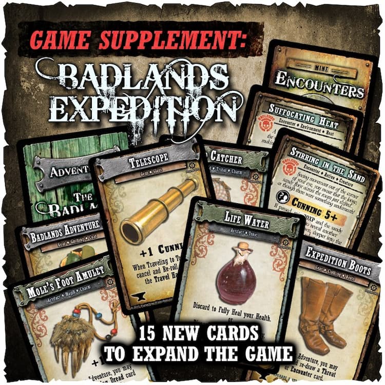 Boîte du jeu : Shadows of Brimstone - Badlands Expedition