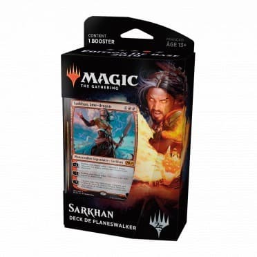 Boîte du jeu : Magic the Gathering : Edition 2019 - Planeswalker Deck Sarkhan