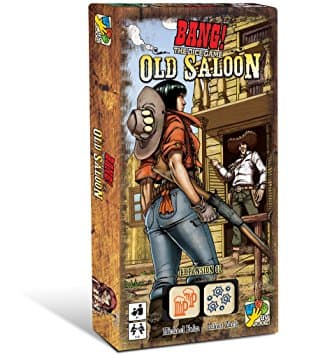 Boîte du jeu : Bang the dice game - old saloon