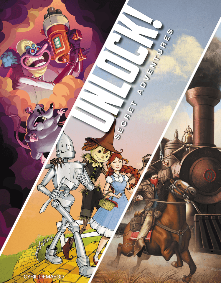 Boîte du jeu : Unlock! Secret Adventures
