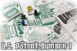 Boîte du jeu : U.S. Patent Number 1