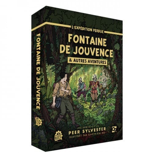 Boîte du jeu : L'Expédition Perdue : La Fontaine de Jouvence