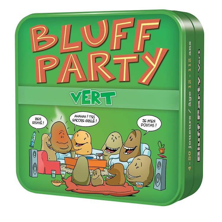 Boîte du jeu : Bluff Party Vert