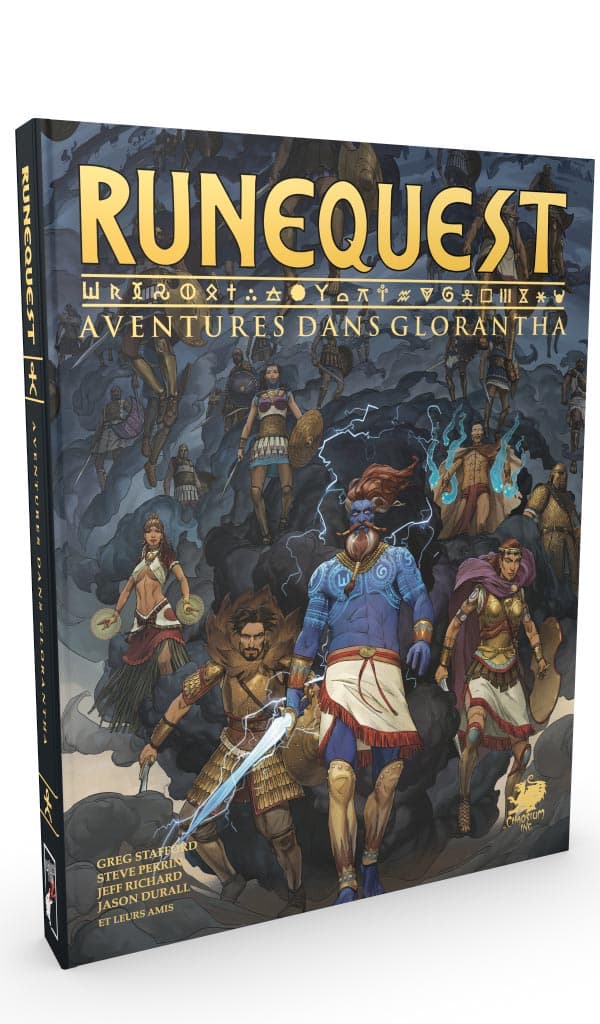 Boîte du jeu : RuneQuest : Aventures dans Gloratnha