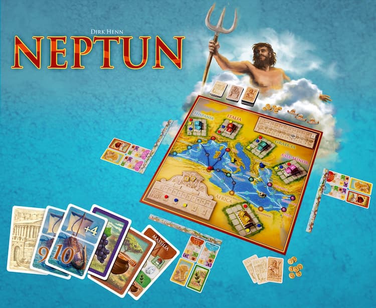 Boîte du jeu : Neptun