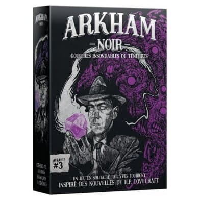 Boîte du jeu : Arkham Noir - Affaire #3 : Gouffres Insondables de Ténèbres