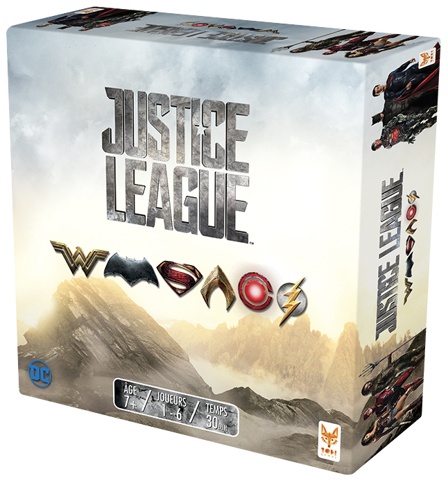 Boîte du jeu : Justice League